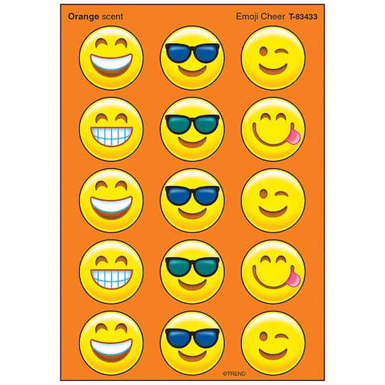 Trend Enterprises&#xAE; Emoji Stinky Stickers&#xAE;, 6 Packs of 60